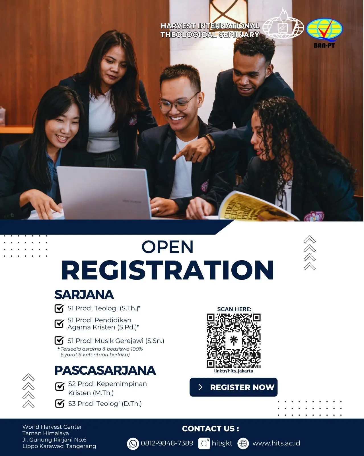 Program Studi - 1 - HITS | Harvest International Theological Seminary